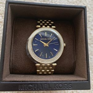New Michael Kors Darci watch with Navy Face